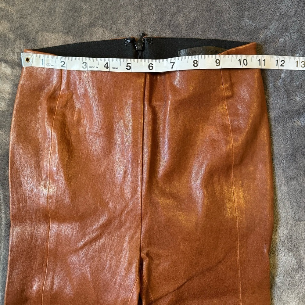 Rag & bone Brown 100% Lamb Leather Pants - Picture 10 of 13